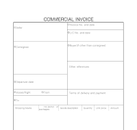 상업송장 (영문) invoice (1)